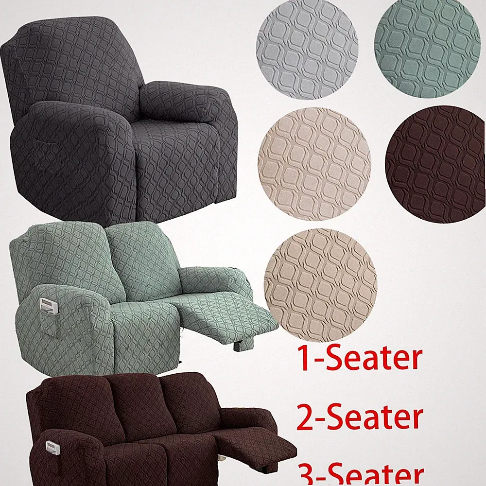 Stretch Recliner Chair Covers 1/2/3-Seater Sofa Slipcover Furniture Protector