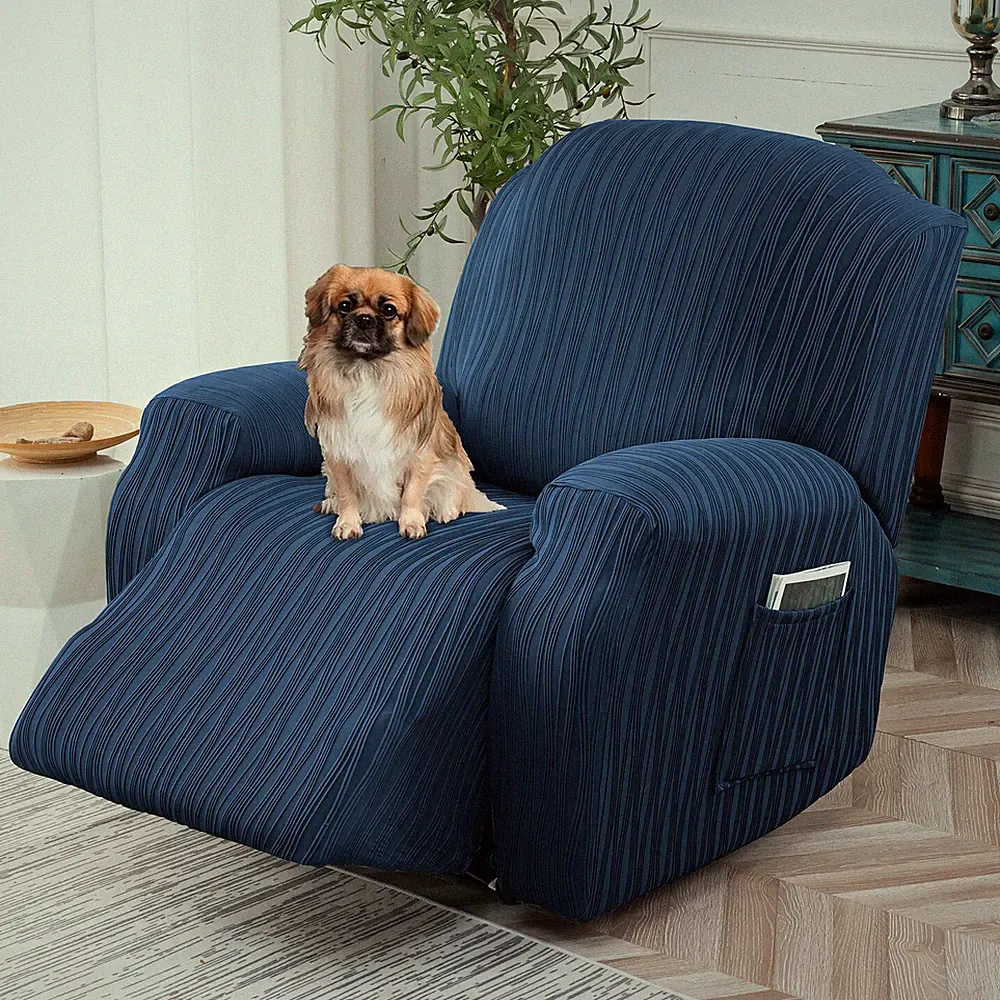 Waterproof recliner sofa cover stretch warm pet protection, household items