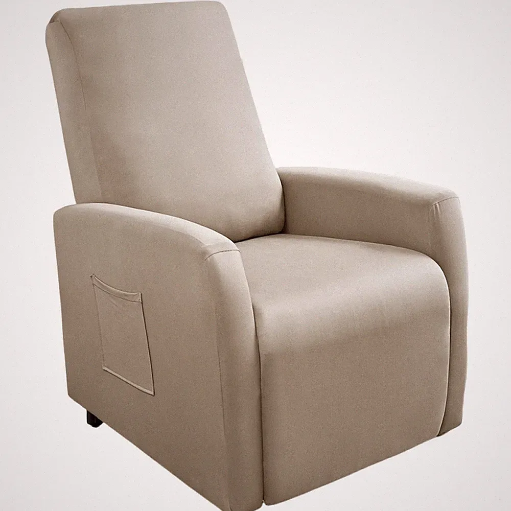 Waterproof Small Recliner Chair Covers, 4 Piece Stretch Recliner Slipcovers f...